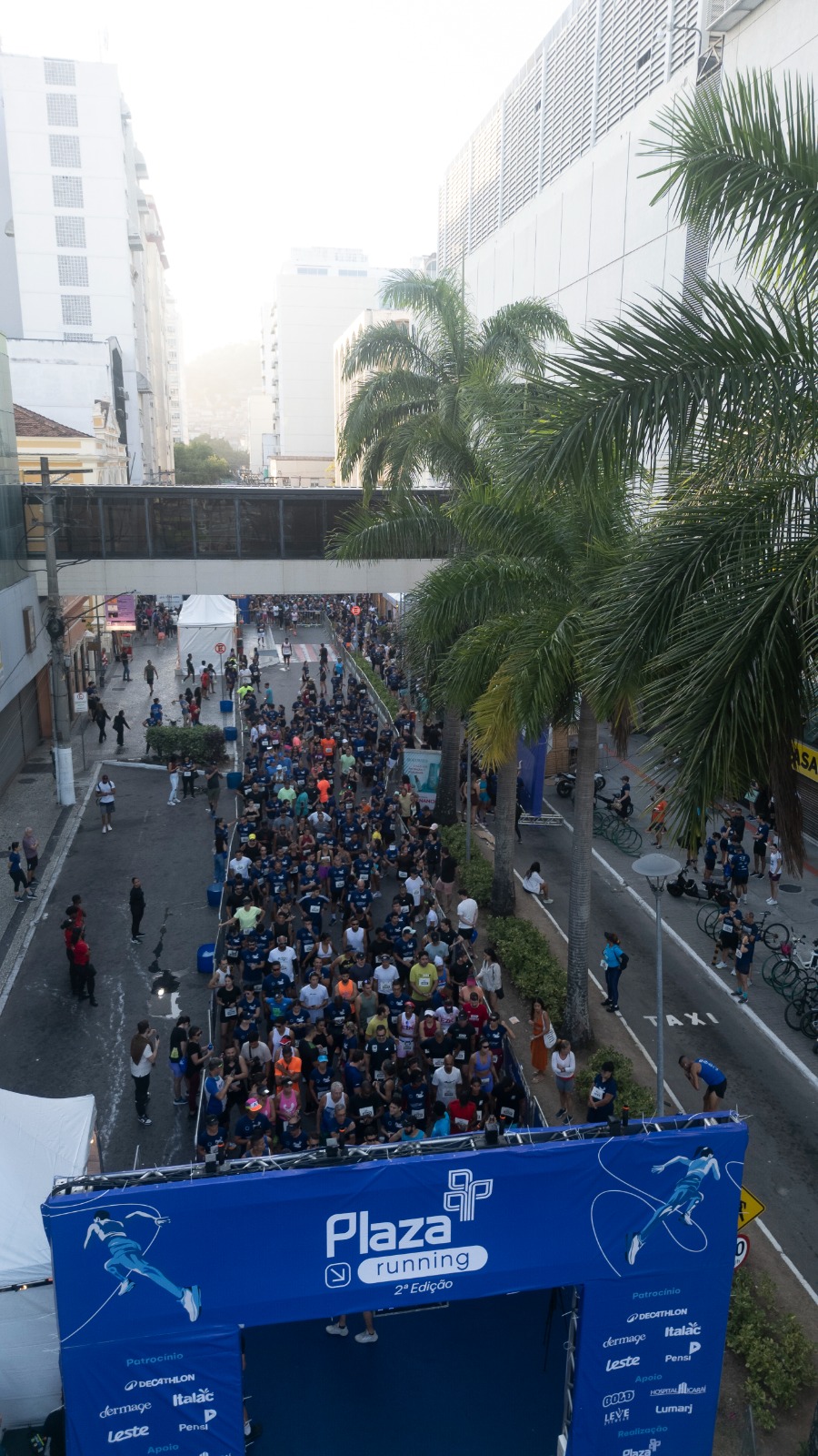 Corredor na rua