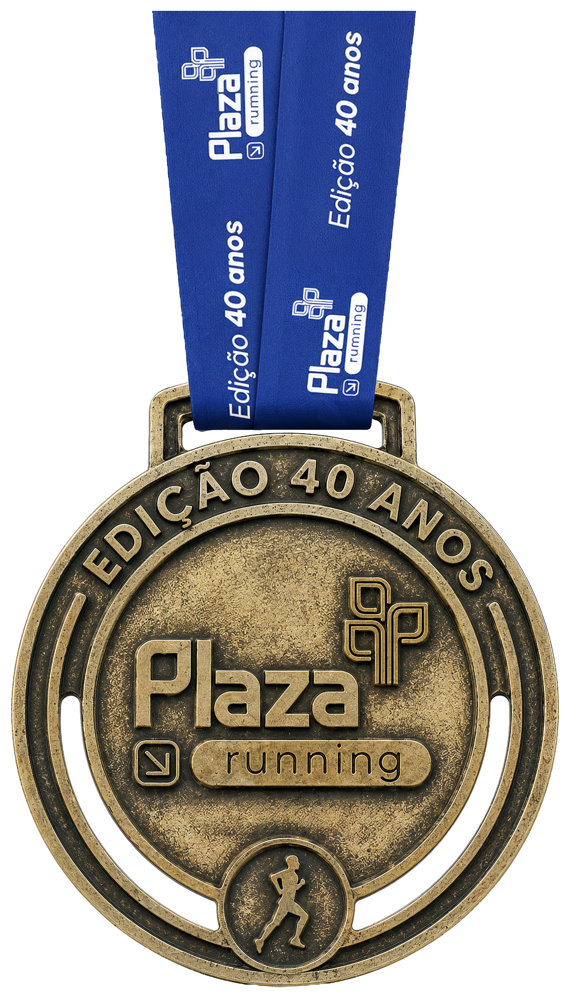 Medalha Plaza Running Edição 40 anos